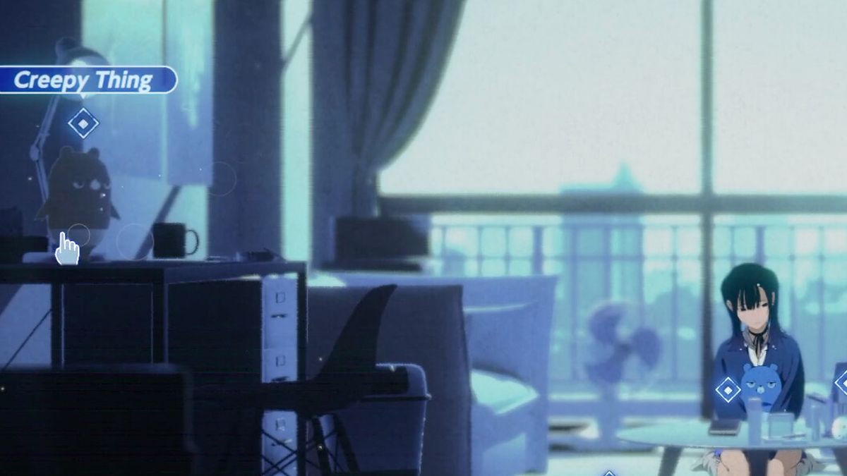 Official Rain98 screenshot: a second frame from the demo's presentation